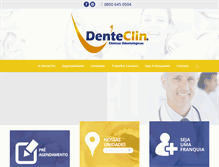 Tablet Screenshot of denteclin.net